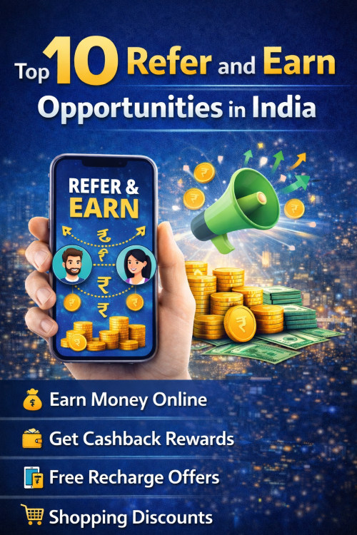 Top 10 Refer and Earn Opportunities in India